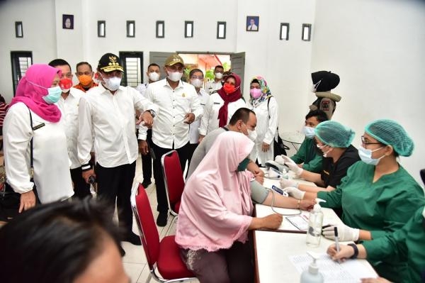Percepat Vaksinasi di Kota Medan, Pemprov Sumut Gelar Vaksinasi Massal di Medan Johor